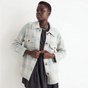 Madewell Boiled Wool Shirt-Jacket